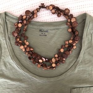 Beautiful Palmwood Necklace